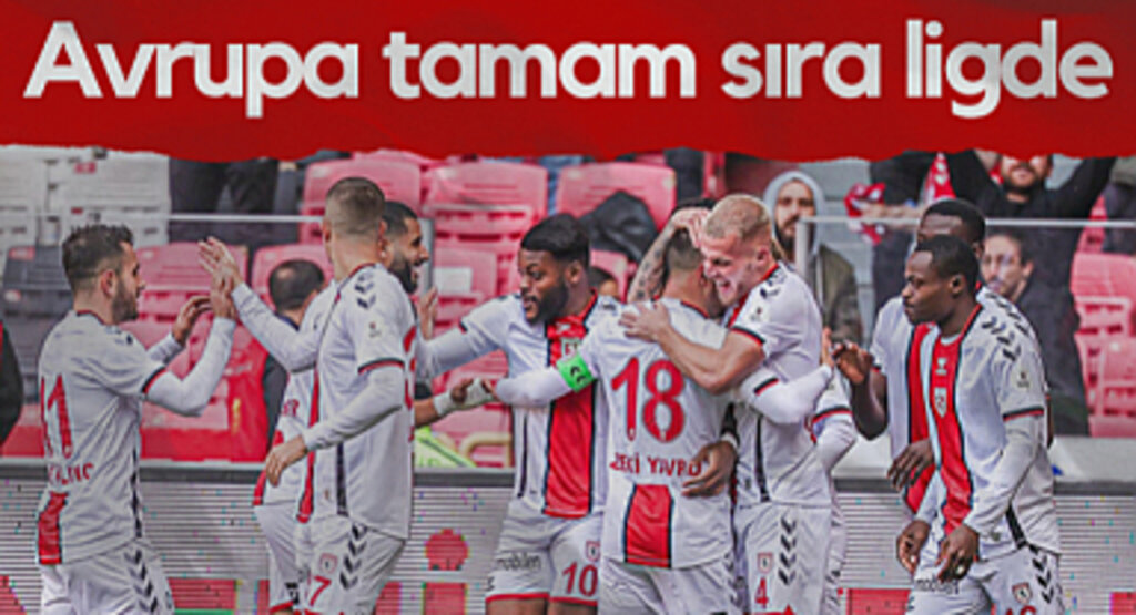 Samsunspor'un Avrupa Hayali Tamam Sıra Lig Etabında