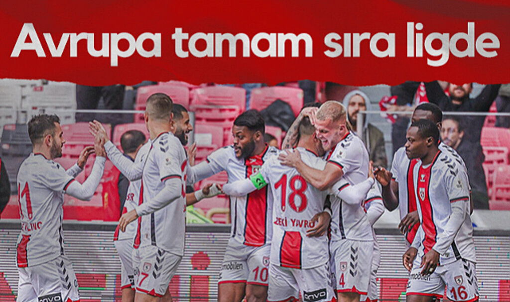 Samsunspor'un Avrupa Hayali Tamam Sıra Lig Etabında