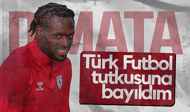 Samsunspor'un Belçikalı Forvet Dimata'dan Süper Lig Yorumu: Türk Futbol Tutkusuna Bayıldım