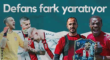 Samsunspor'un Defansı Fark Yaratıyor