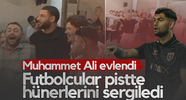 Samsunsporlu Futbolcular Düğün Pistinde Buluştu! Muhammet Ali Özbaskıcı'nın Mutlu Günü...
