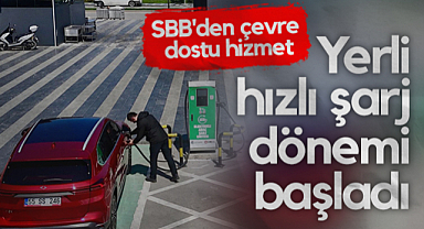 SBB'den Çevre Dostu Hizmet: Yerli Hızlı Şarj Dönemi Başladı