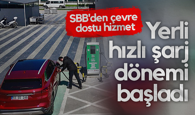 SBB'den Çevre Dostu Hizmet: Yerli Hızlı Şarj Dönemi Başladı