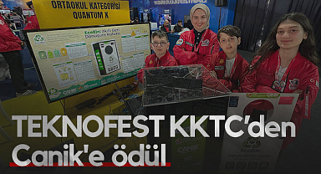 TEKNOFEST KKTC’de En İyi Sunum Ödülü Canik’in Oldu