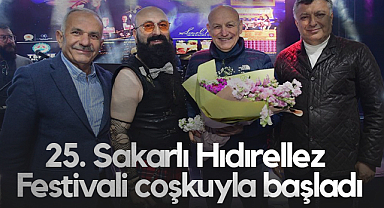 Terme'de 25. Sakarlı Hıdırellez Festivali Coşkuyla Başladı