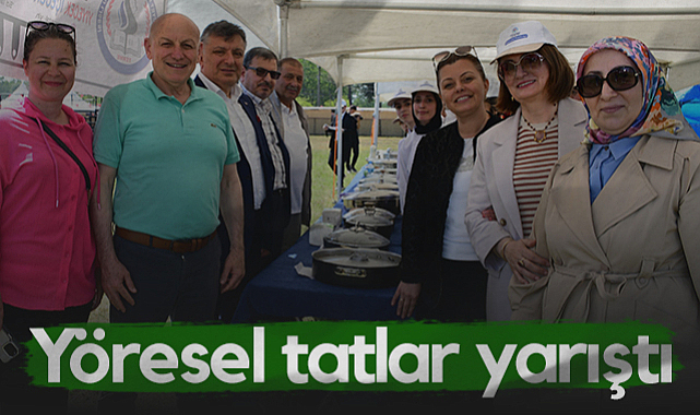 Terme’de Yöresel Tatlar Yarıştı