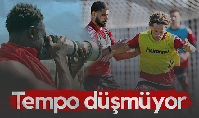 Trabzonspor Maçı Öncesi Samsunspor’da Tempo Düşmüyor