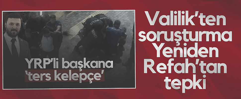 Vezirköprü'de İl Başkanın Ters Kelepçe Olayına Valilik'ten Soruşturma, Yeniden Refah Partisi'nden Tepki!