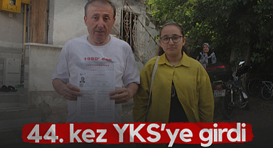 62 Yaşındaki Bafralı Emekli Öğretmen 44. Kez YKS’ye Girdi