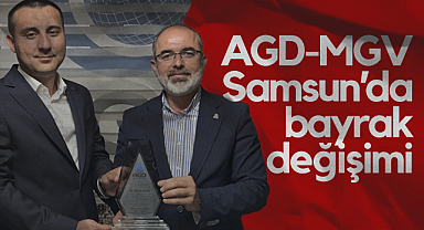 AGD-MGV Samsun Şubesi’nde Bayrak Değişimi