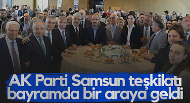 AK Parti Samsun Teşkilatı Bayramda Bir Araya Geldi
