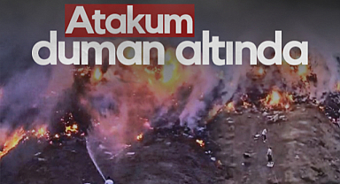 Atakum’da Yangın Paniği! İlçeyi Duman Kapladı...