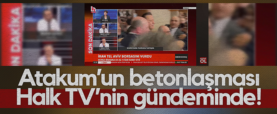 Atakum’un Betonlaşması Halk TV’nin Gündeminde!