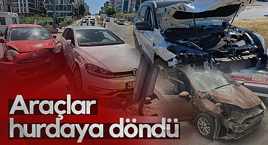 Atakum ve Çarşamba’da 3 Ayrı Kaza: Araçlar Hurdaya Döndü