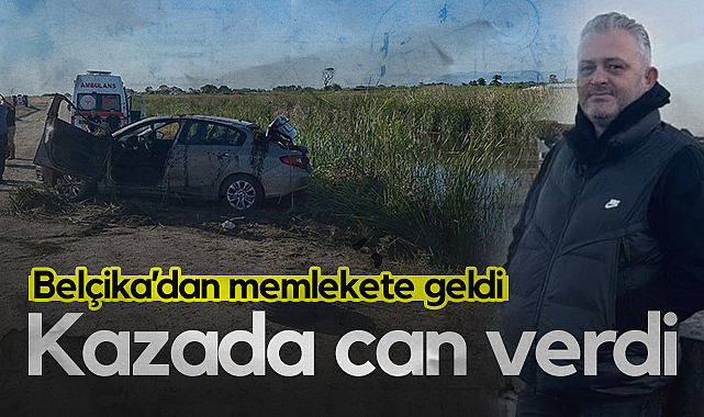 Bafra'da Feci Kaza: Araç Kanala Uçtu, Sürücü Kurtarılamadı