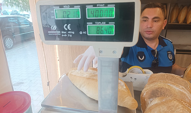 Bafra'da Fırınlarda Gramaj ve Temizlik Kontrolü