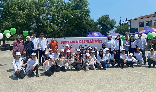 Bafra'da Matematik Şenliği: Öğrenciler Sayılarla Eğlendi