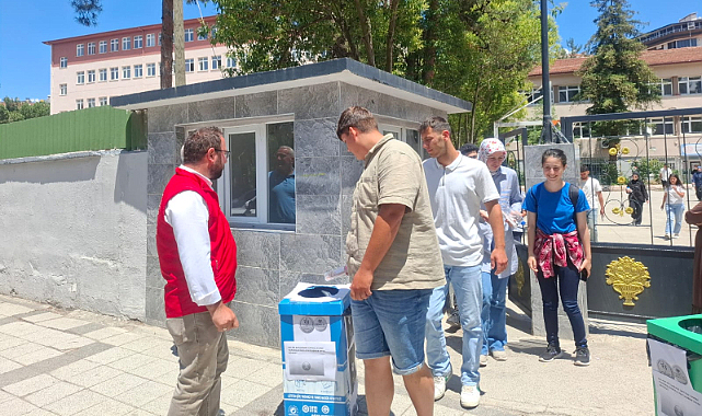 Bafra'da YKS Sonrası Anlamlı Dayanışma