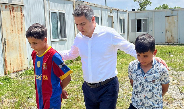 Bafra Kaymakamı Altınpınar'dan Mevsimlik İşçilere Ziyaret