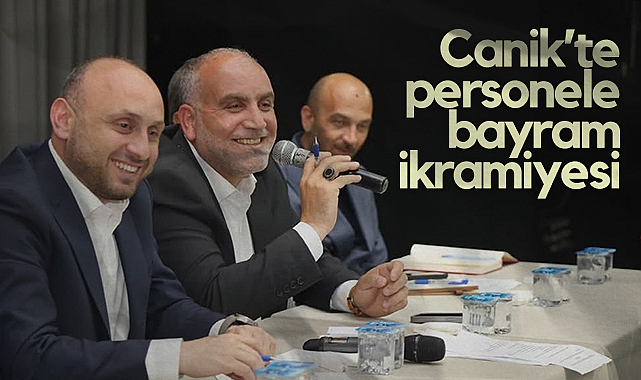Canik Belediyesi’nden Personele Bayram İkramiyesi