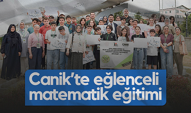 Canik'te Eğlenceli Matematik Eğitimi