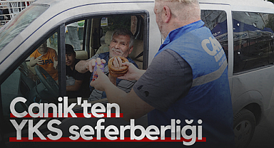 Canik Belediyesi'nden YKS Seferberliği