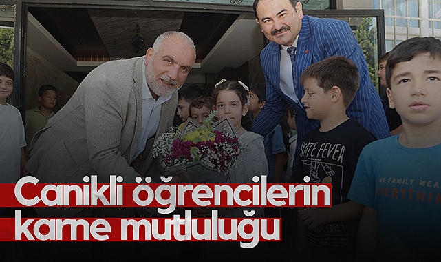 Canikli Öğrencilerin Karne Mutluluğu