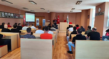 Çarşamba’da Yükümlülere Doğal Afet Semineri Verildi!