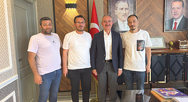 Çarşamba Gazeteciler Cemiyeti’nden Başkan Dündar’a Ziyaret