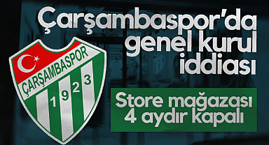 Çarşambaspor’da Genel Kurul İddiası