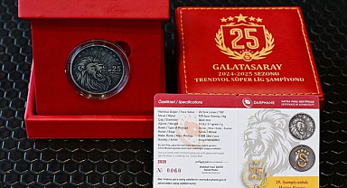 Darphane’den Galatasaray’ın 25. Şampiyonluğuna Özel Hatıra Parası!