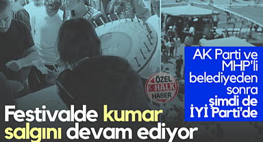 Festivalde Kumar Salgını Devam Ediyor! AK Parti ve MHP'li Belediyeden Sonra Şimdi de İYİ Parti'de...