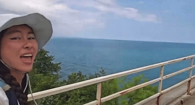 Güney Koreli Gezgin Hyojeong Park Giresun’da Duygulandırdı