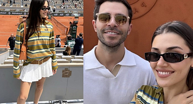 Hande Erçel'in Roland Garros Finali Kombini Olay Oldu