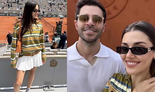 Hande Erçel'in Roland Garros Finali Kombini Olay Oldu