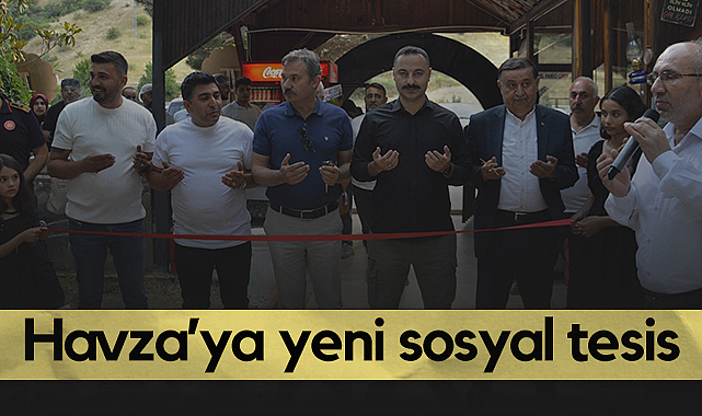 Havza’da Yeni Sosyal Tesis Hizmete Açıldı