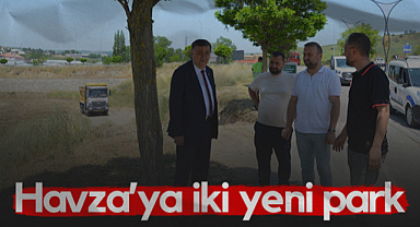 Havza’ya İki Yeni Park: Çalışmalar Başladı