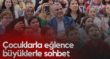 İlkadım Belediye Başkanı İhsan Kurnaz Çocuklarla Eğlendi Büyüklerle Sohbet Etti