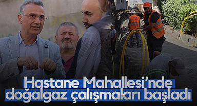 İlkadım'da Hastane Mahallesi’nde Doğalgaz Çalışmaları Başladı