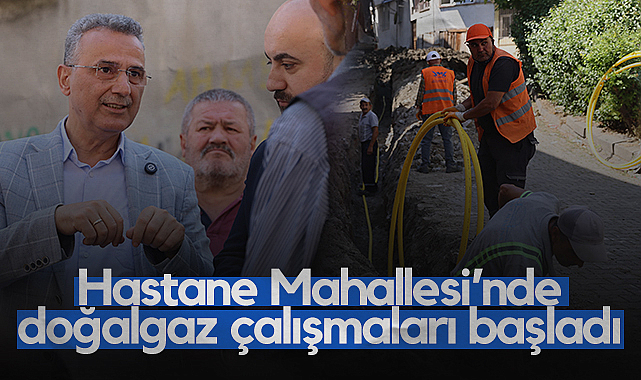 İlkadım'da Hastane Mahallesi’nde Doğalgaz Çalışmaları Başladı