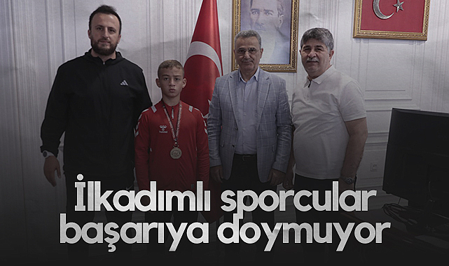 İlkadımlı Sporcular Başarıya Doymuyor