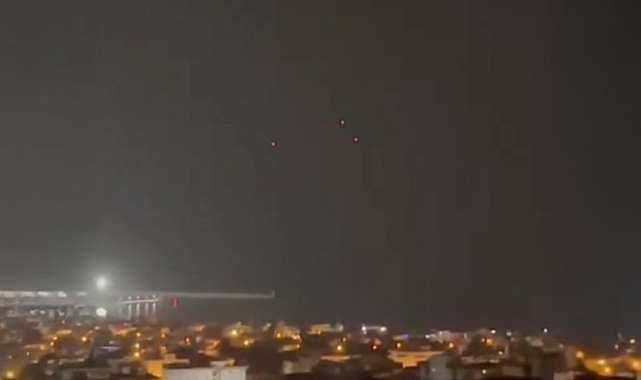 İran'dan Atılan Füzeler Mersin Sahilinden İzlendi