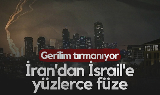 İran'dan İsrail'e Yüzlerce Füze: Gerilim Tırmanıyor