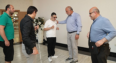 Karadeniz Yıldızı Spor Kulübü'nden Canik Belediye Başkanı Sandıkçı'ya Ziyaret