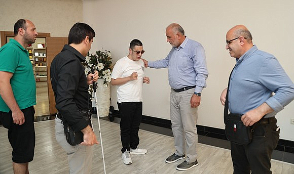 Karadeniz Yıldızı Spor Kulübü'nden Canik Belediye Başkanı Sandıkçı'ya Ziyaret