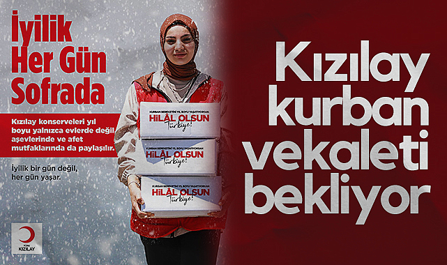 Kızılay Kurban Vekaleti Bekliyor