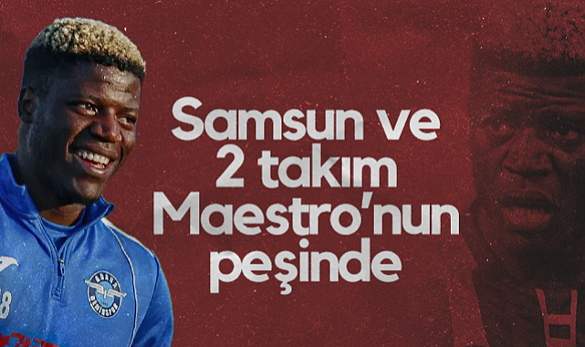 Maestro İçin 3 Takım Yarışta! Samsunspor da Devrede...