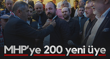 Samsun'da MHP'ye 200 Yeni Üye Katıldı