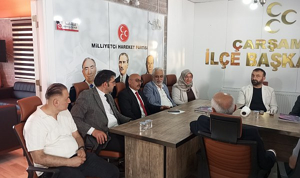 MHP Çarşamba Teşkilatında Bayramlaşma Buluşması