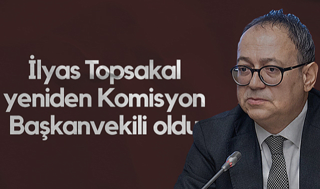 MHP'li İlyas Topsakal Yeniden Komisyon Başkanvekili Oldu